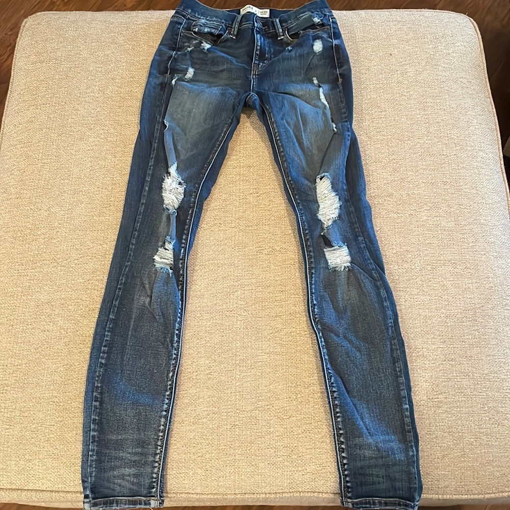 Mudd FLX Stretch Low Rise Skinny Jeans Size 3
